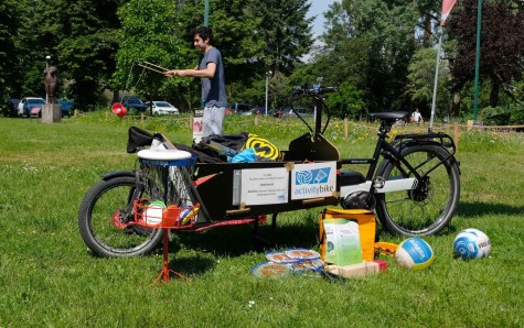 Activity Bike Bühne Lea Theismann